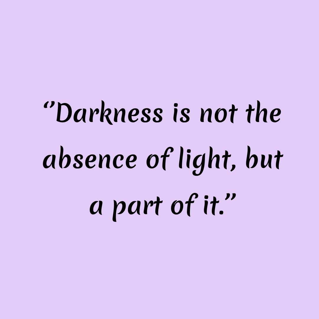 A word on shadow work.
